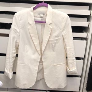 Linen Ivory Suit Jacket